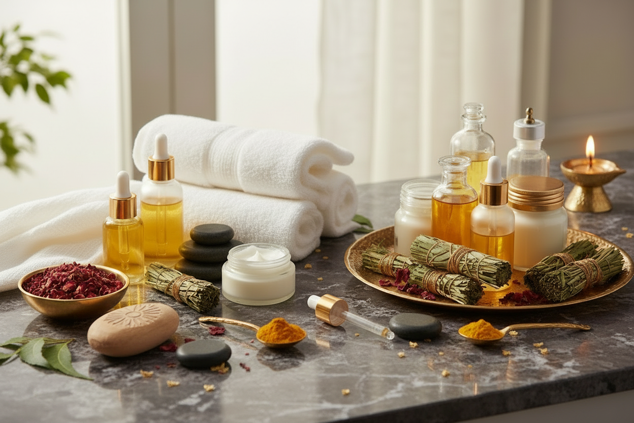 Pure. Luxurious. Ayurvedic Care